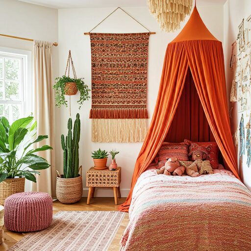 Kids Boho Bedroom Decor Ideas