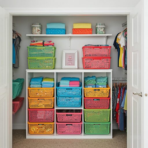 Kids Closet Organization Ideas