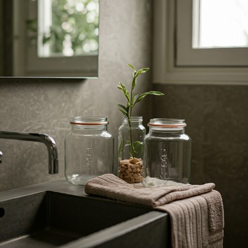 Bathroom Jar Decor Ideas