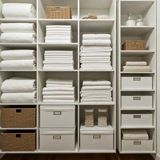 Linen Closet Organization Ideas