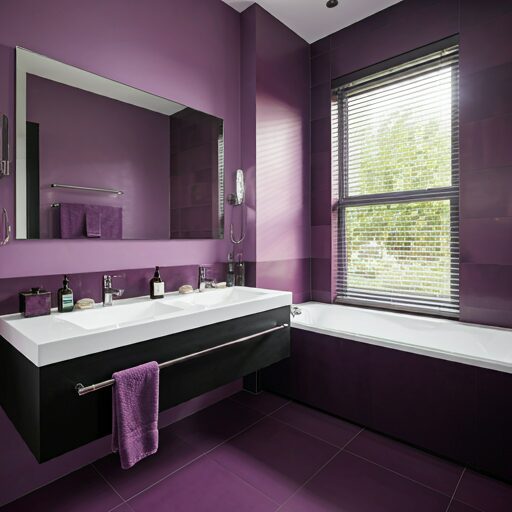 Purple Bathroom Ideas