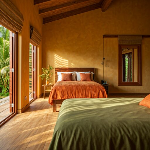 Relaxing Tropical Paradise Bedrooms Ideas