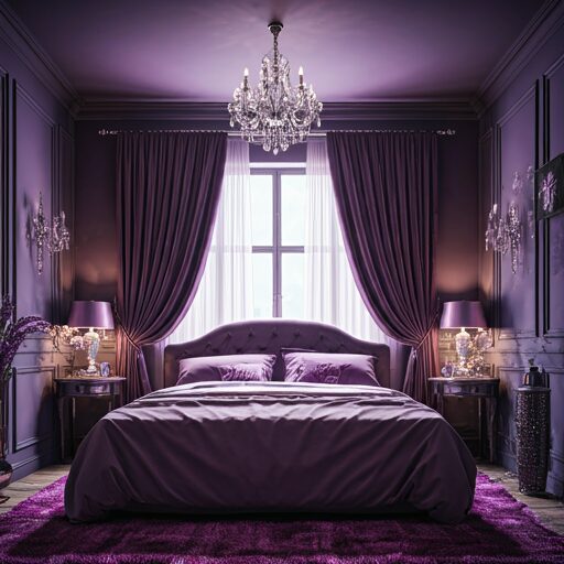 Stunning Purple Bedroom Ideas