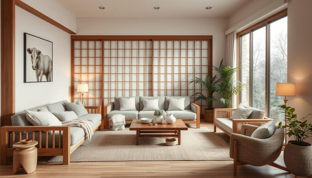 Japandi Living Room Ideas