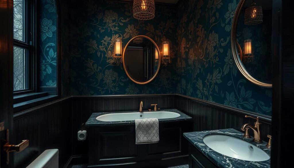 Moody Bathroom Ideas